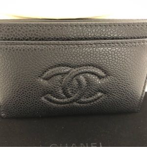 Authentic Chanel cardholder